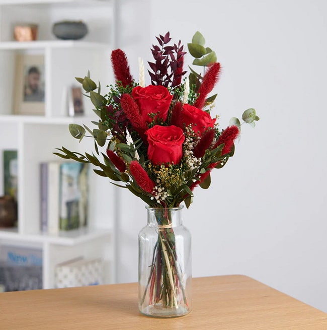 Rosas preservadas