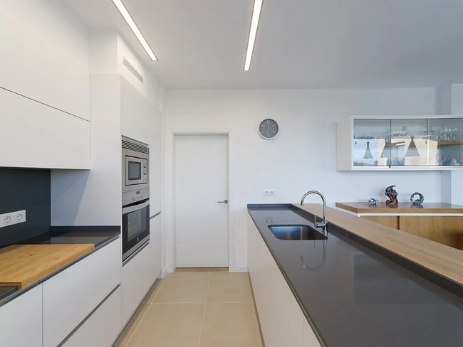 Cocina abierta al comedor