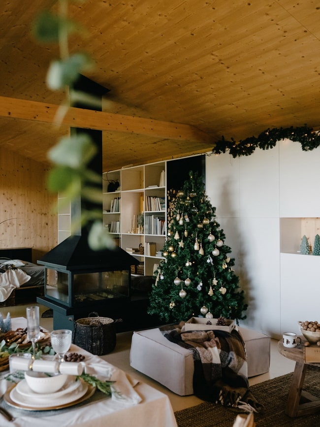 Salón navideño