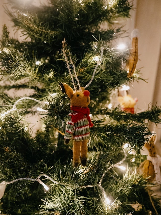 Adornos para el árbol de Navidad