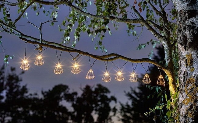 Guirnaldas de luces solares