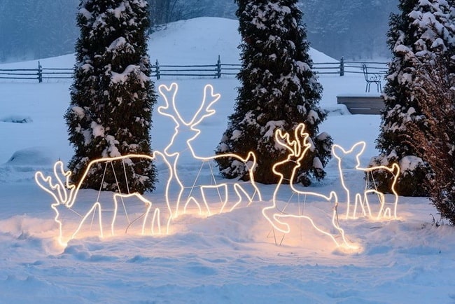 Figuras luminosas navideñas