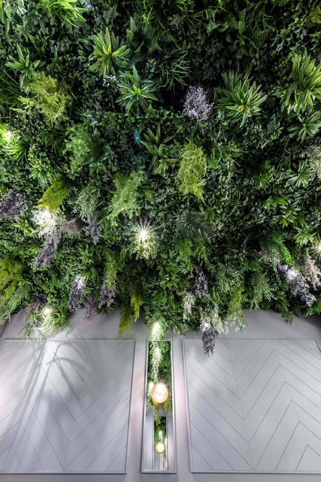 Decoración vegetal artificial exclusiva