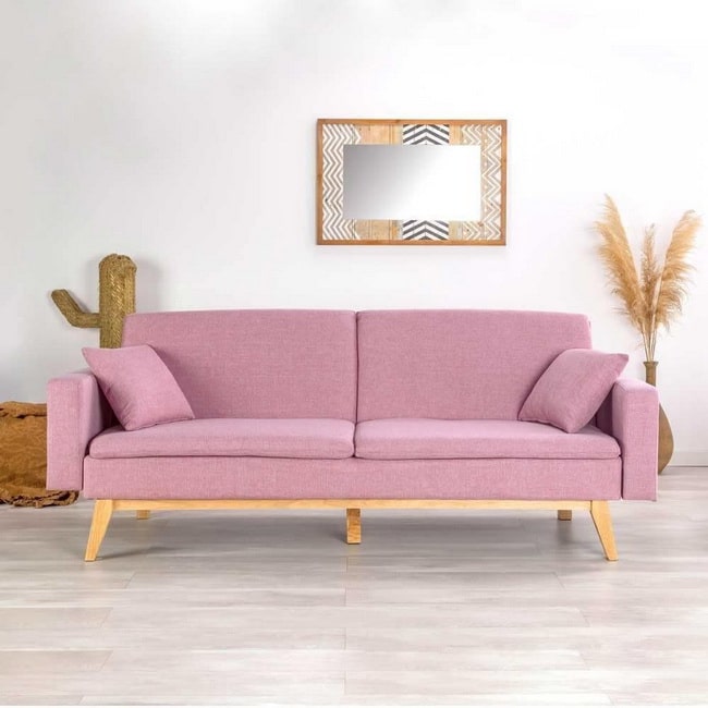 Sofá cama estilo nórdico