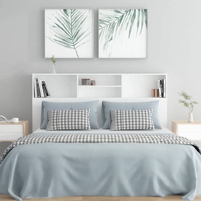 Cabecero de cama con almacenaje