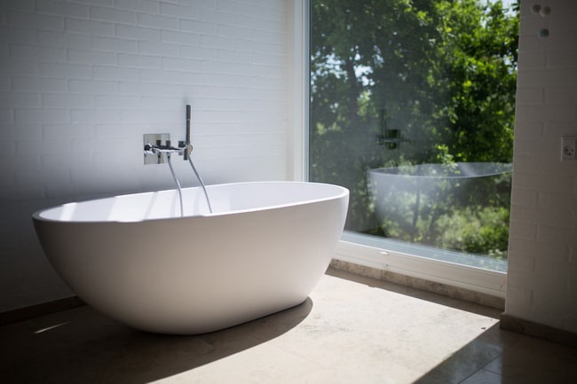Bañera exenta