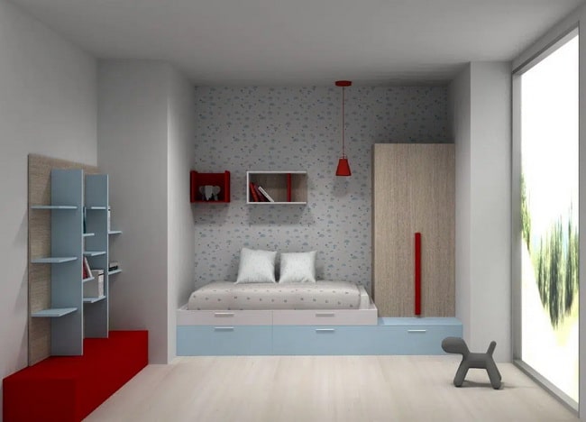 Muebles personalizados para dormitorio infantil