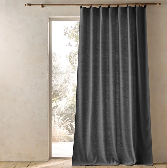 Tejidos gruesos Cortinas gruesas para ahorrar en calefacción