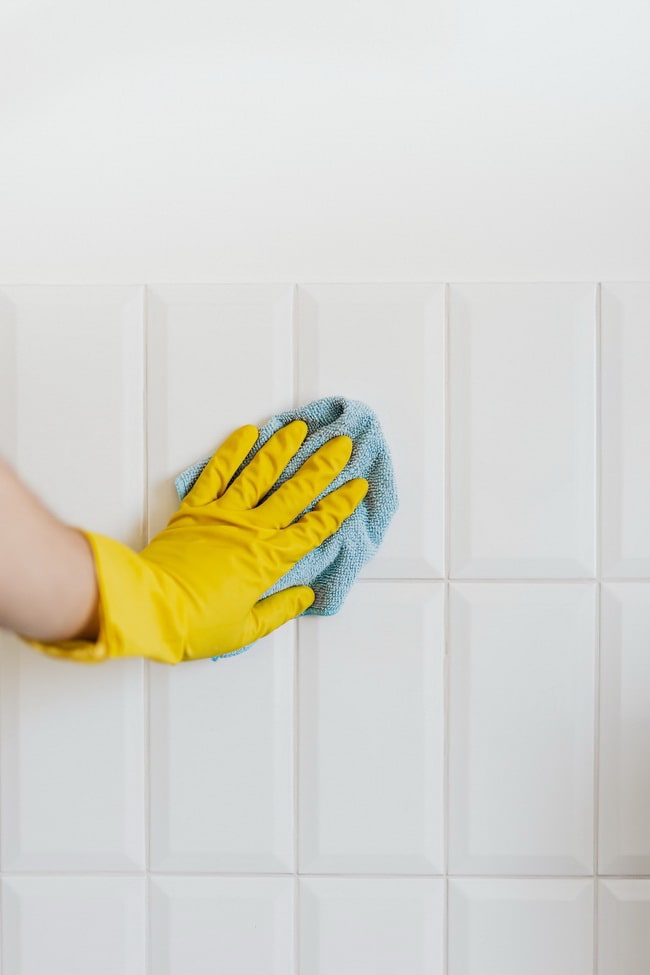 Limpieza de azulejos