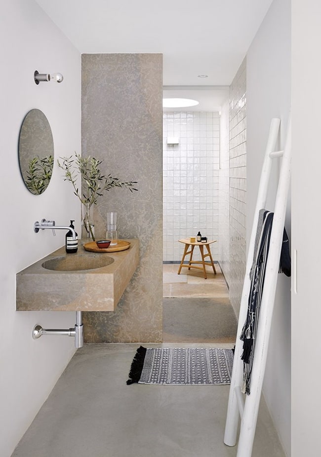 Suelos de microcemento para baño