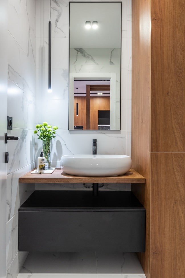 Espejo de baño grande