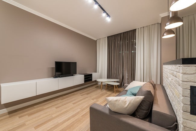 Salón beige para conseguir una decoración antiestrés
