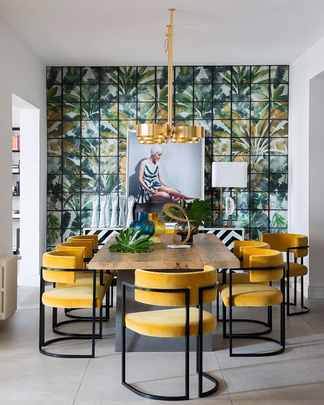 Comedor estilo Neokitsch