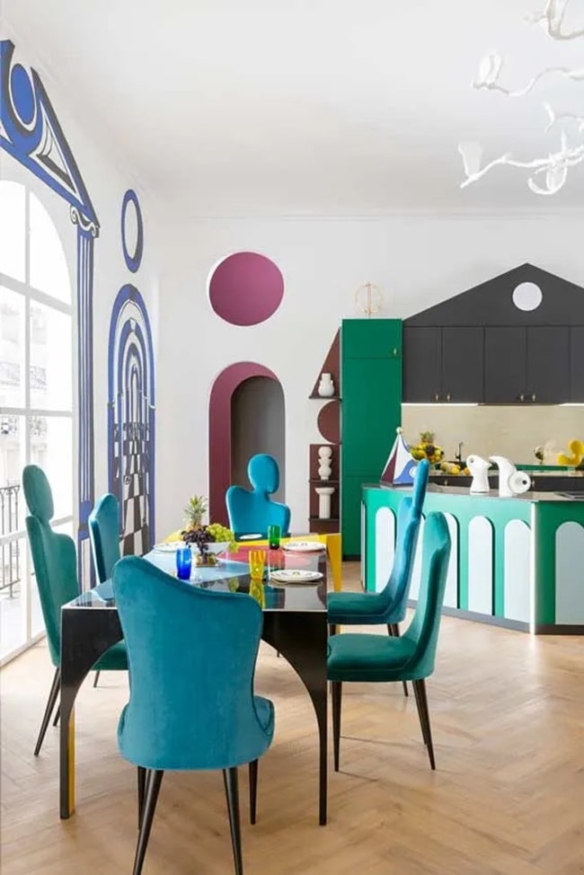 Sillas estilo pop
