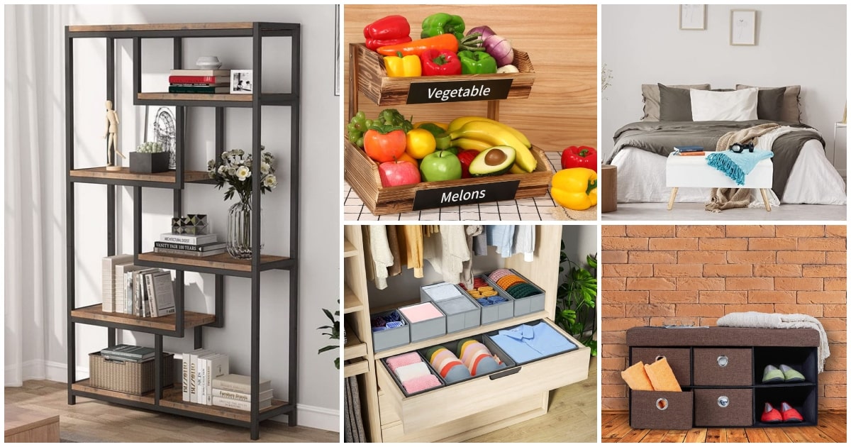 Muebles que te ayudan a mantener el orden