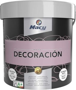 Pintura plástica color malva mate