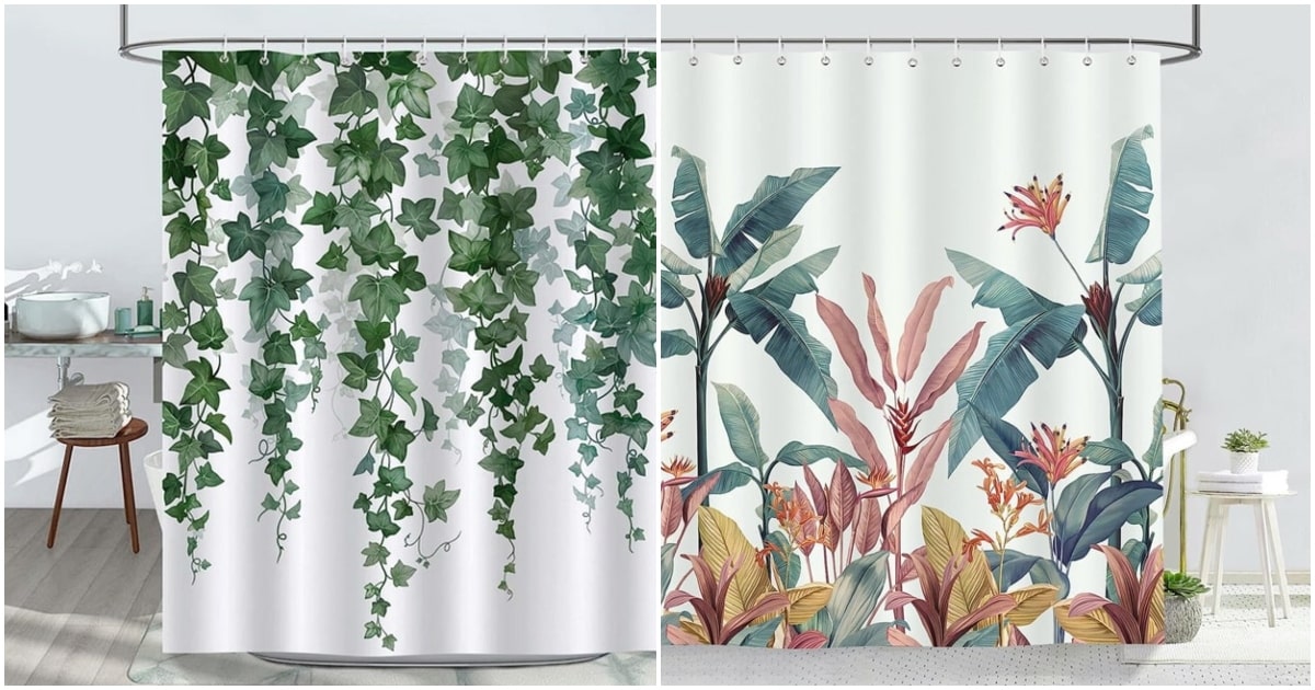 9 cortinas de baño que querrás tener en el tuyo