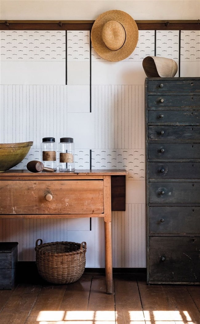 Muebles de madera y otros materiales naturales