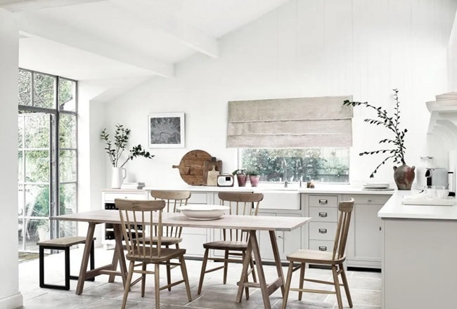 Comedor estilo Shaker