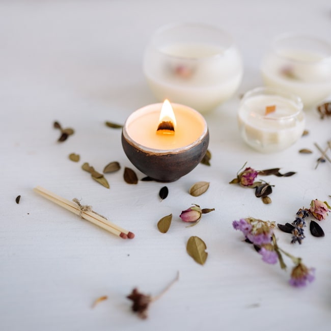 Velas artesanales