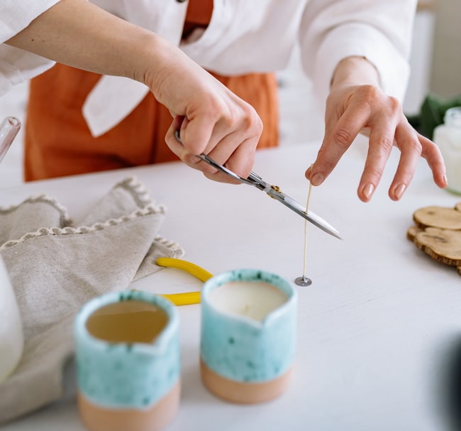 Mechas para velas caseras
