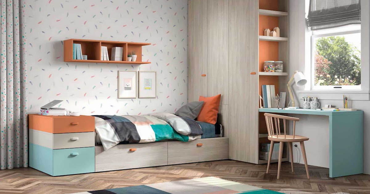 Muebles a medida para dormitorios juveniles