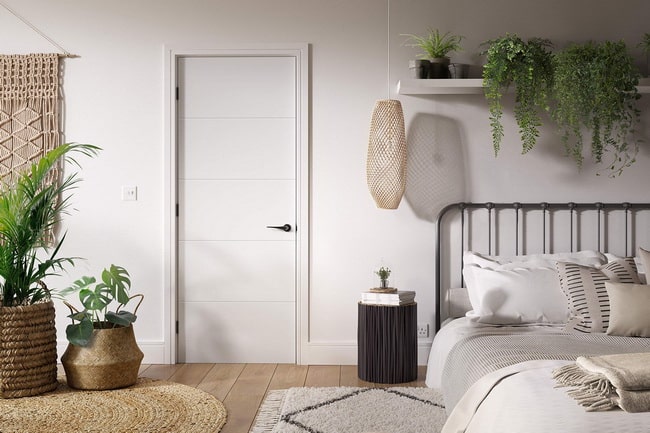Puertas de interior blancas