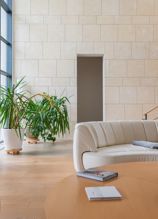 Muebles de líneas redondeadas