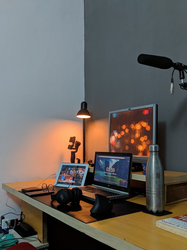 Pequeño estudio en casa