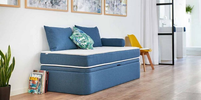 Sofá cama en el salón