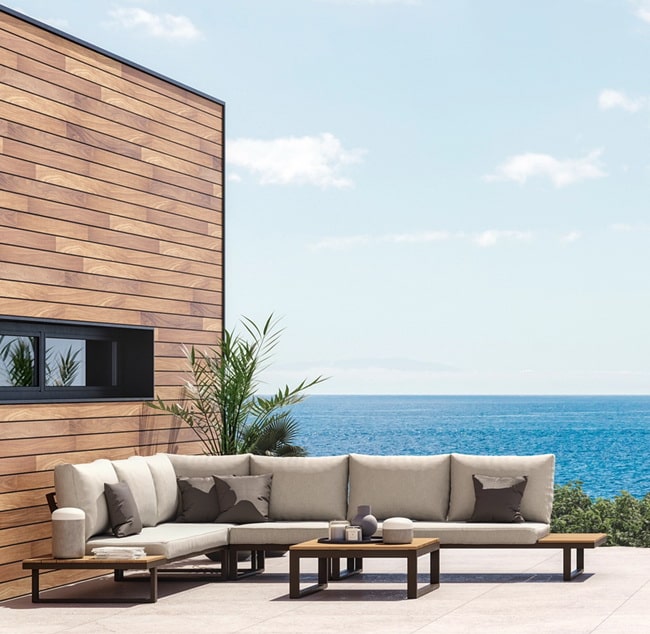Terraza con vistas