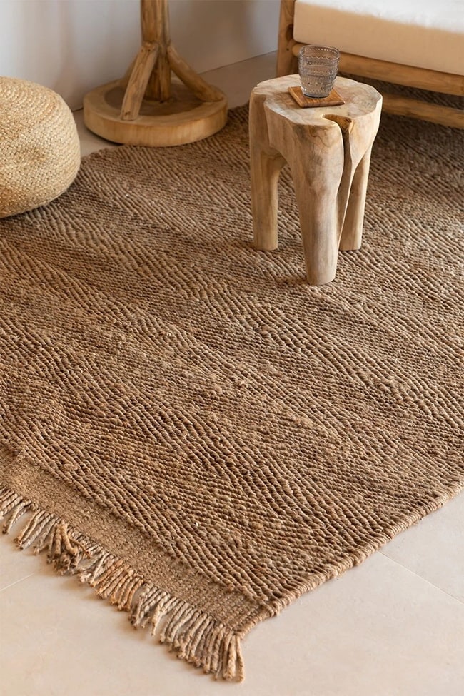 Alfombras de fibras naturales