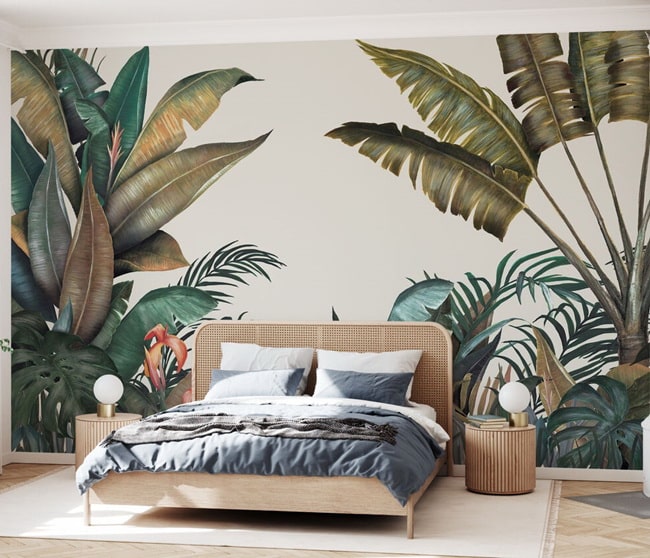 Decoración tropical