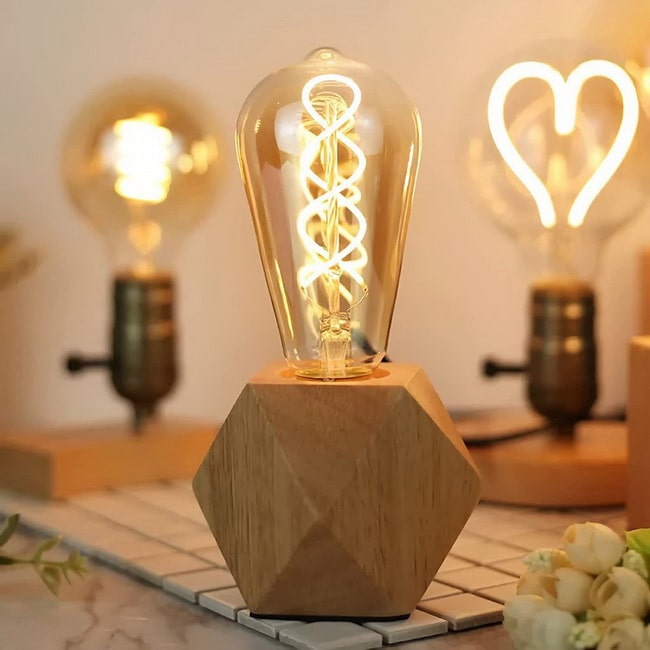 Mini lámpara de mesa