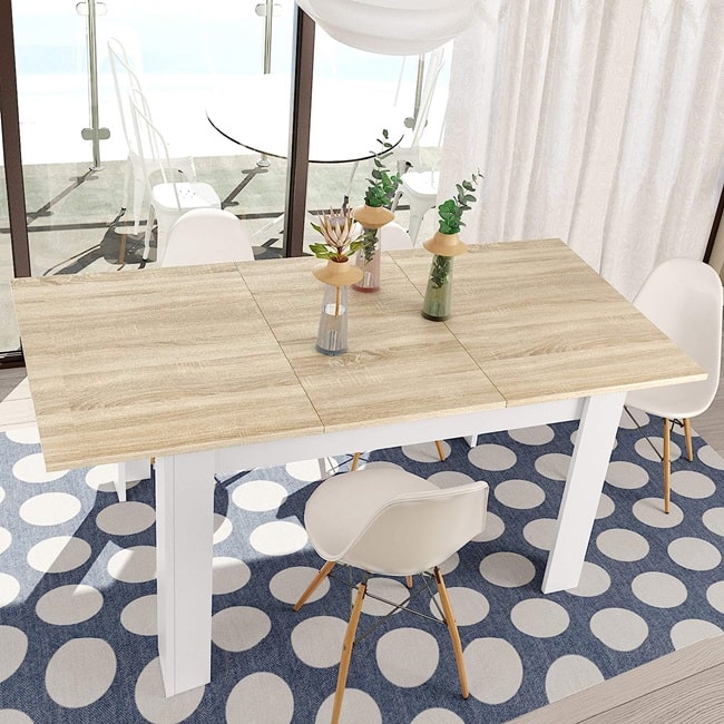 Mesa de comedor extensible
