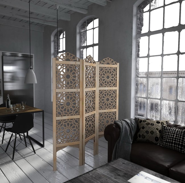 Ideas para separar ambientes sin obras