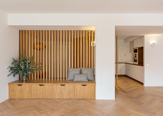 Separadores de ambientes de madera