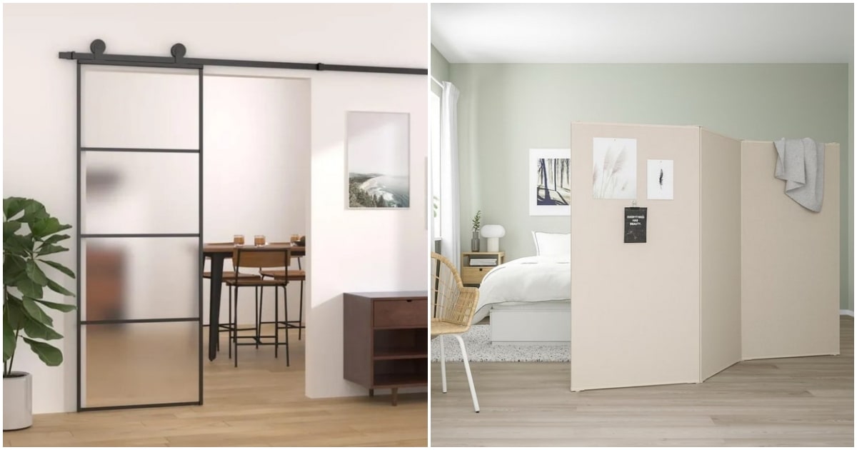 Ideas para separar ambientes sin obras