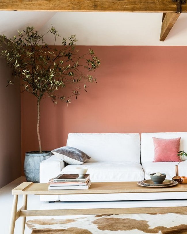 colores que combinan con salmón en decoración