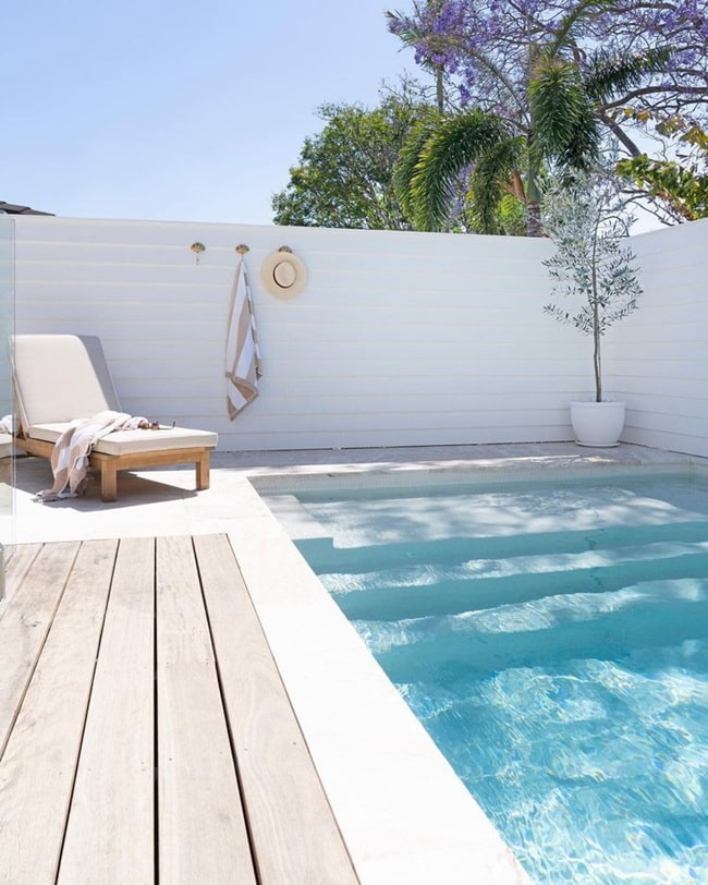 Construir una piscina en tu casa