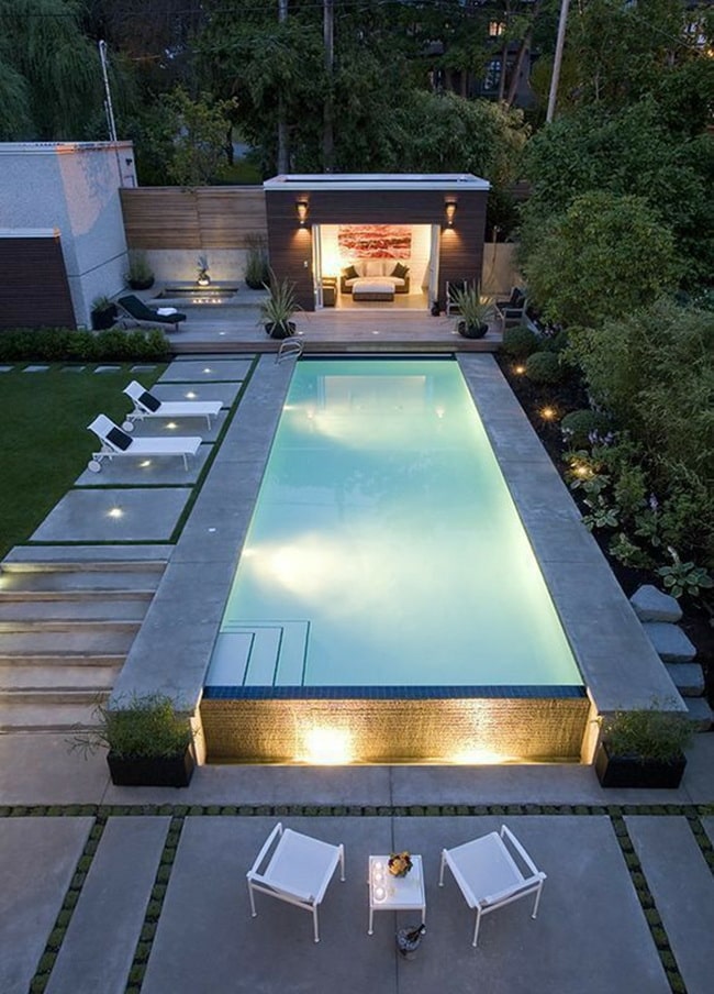 Construir una piscina en tu casa