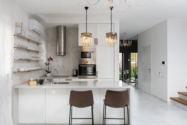 Cocina blanca