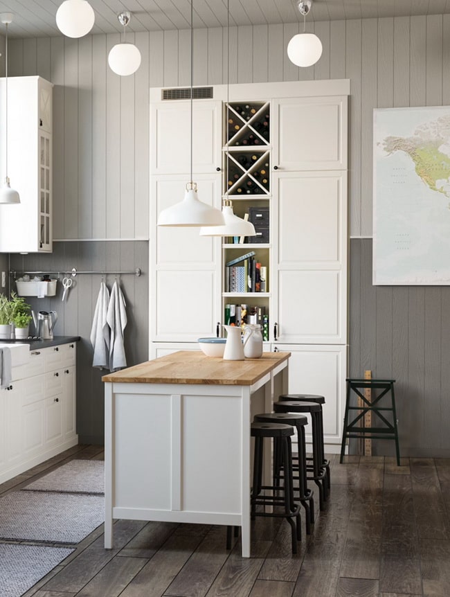 Islas de cocina sin obras