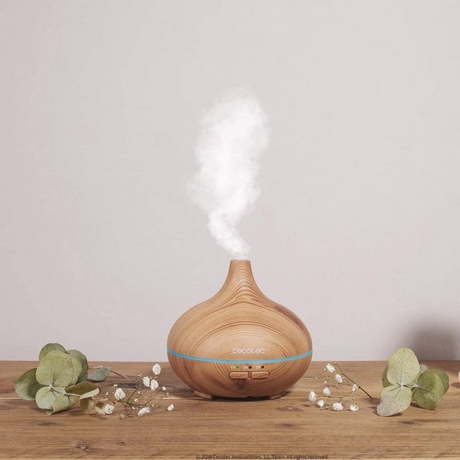 Humidificador ultrasónico y difusor de aroma de Cecotec