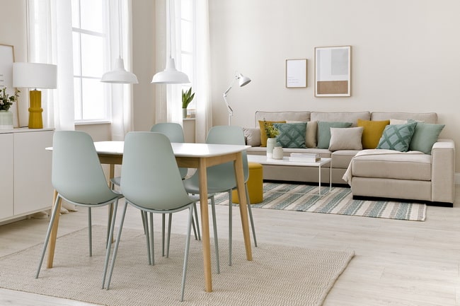 Salón comedor moderno