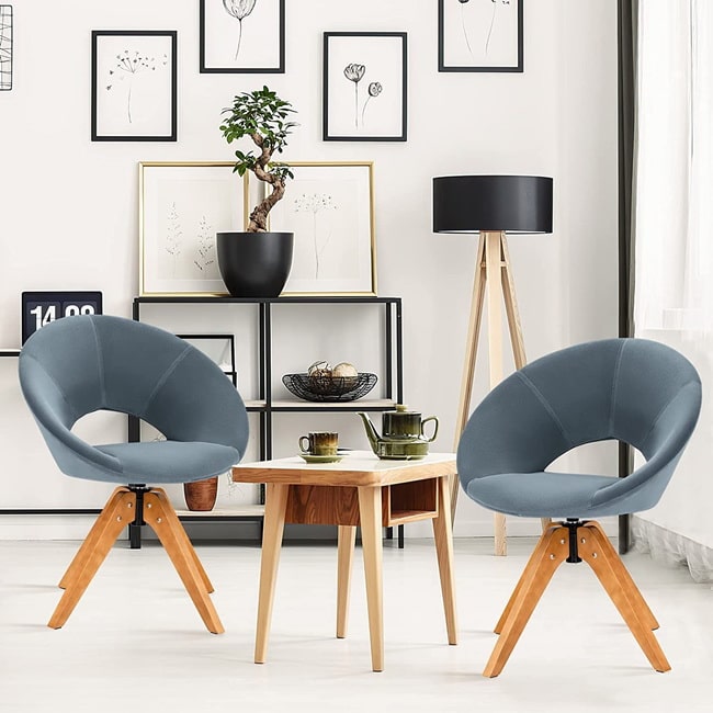 Sillas Mid Century giratorias