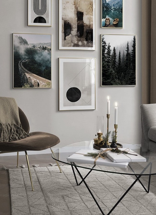 Decoración con cuadros