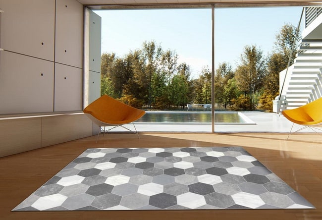 Alfombras para salones estilo urbano