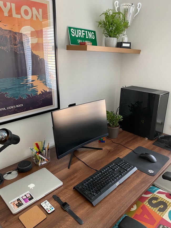 Decoración de paredes de espacios de trabajo
