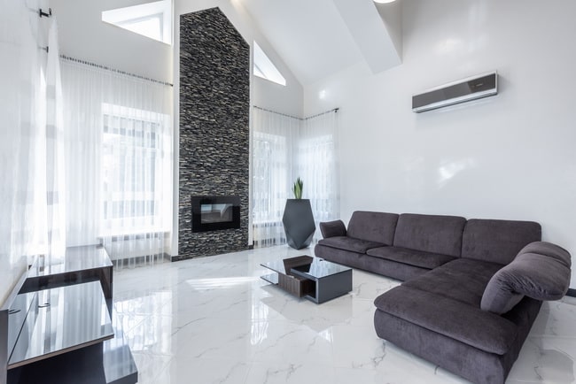 Aire acondicionado en el salón